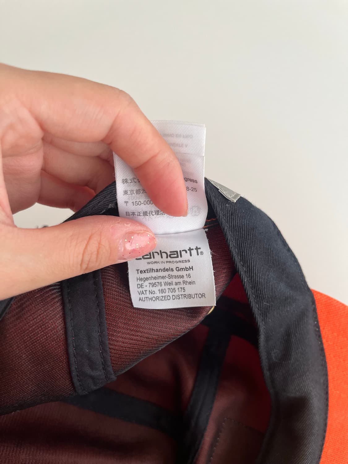 F) 칼하트 바클리 캠프캡 오렌지 상품이미지8