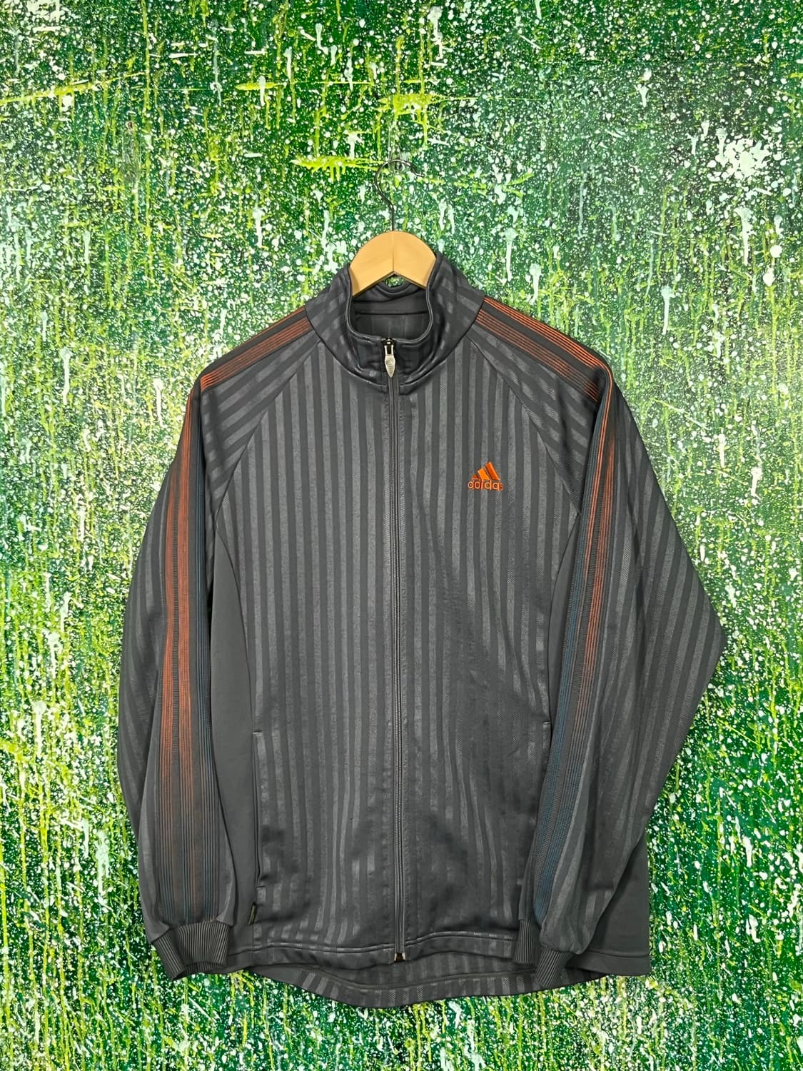 아디다스 00s 그레이 스트라이프 져지 L 상품이미지3