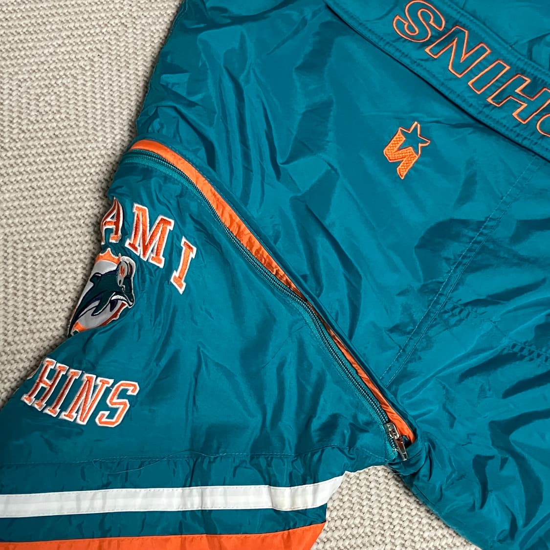 스타터 NFL 마이애미 돌핀스 점퍼 상품이미지3