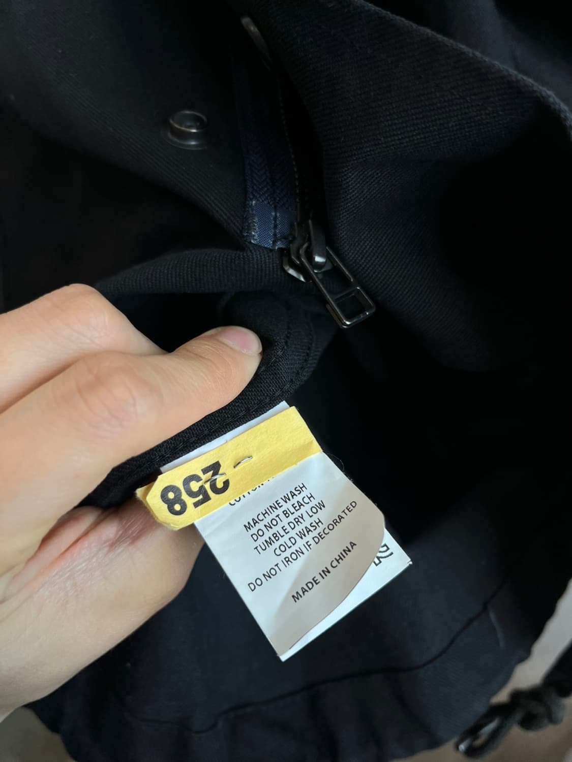 아웃스탠딩 m65 피쉬테일 파카 블랙 L 상품이미지4