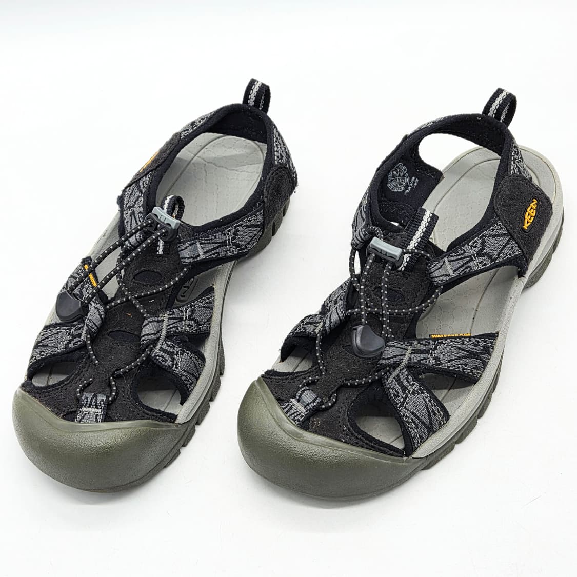  KEEN 우먼스 뉴포트 H2 샌들 검/회 (250)  상품이미지1