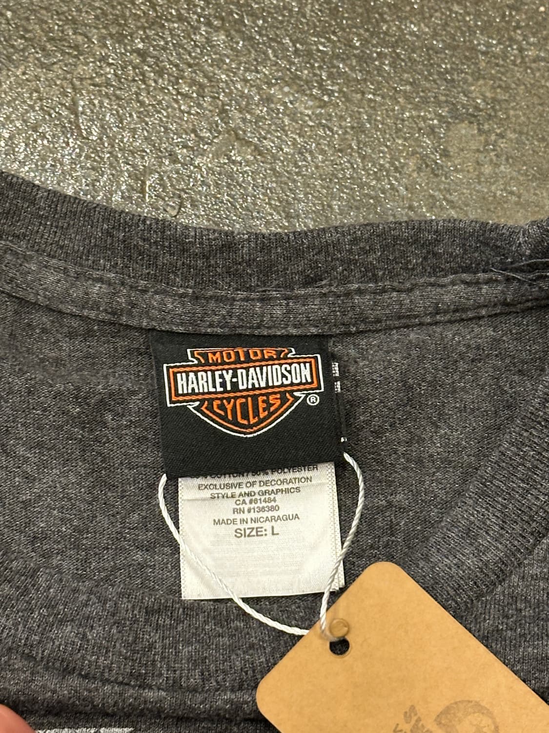 Harley Davison 할리데이비슨 롱슬리브 L 상품이미지4