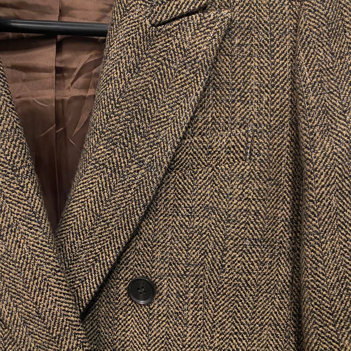 세루티1881 패턴 더블 울 코트 상품이미지4