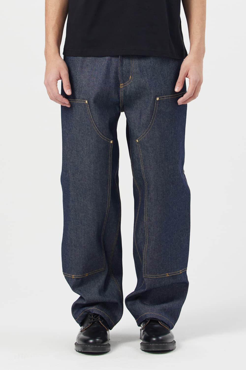 칼하트 OG DOUBLE KNEE PANT (BLUE RIGID)새상품 상품이미지4