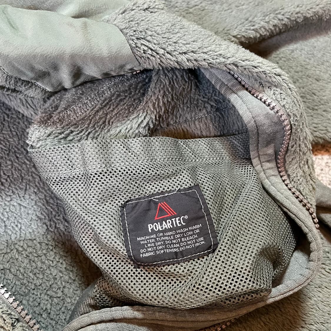 US 오리지널 미군 폴리텍 플리스 상품이미지4