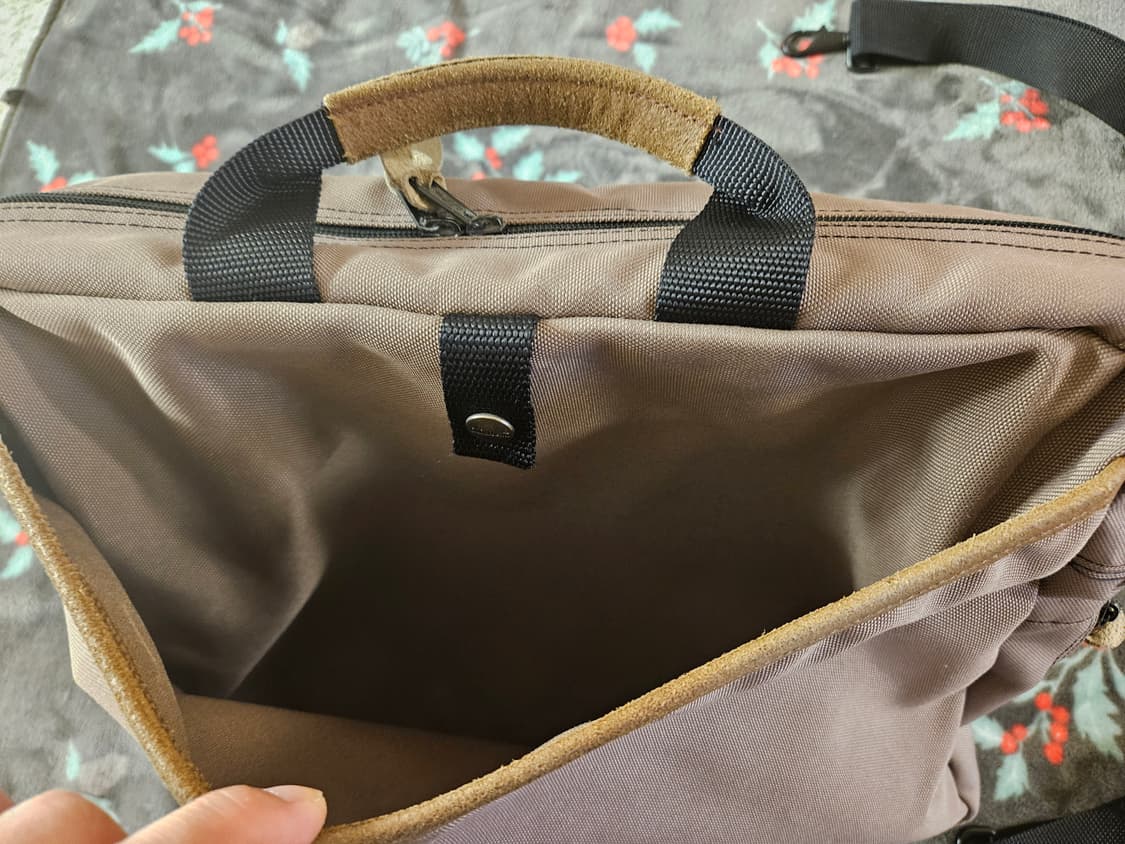 LLBean 엘엘빈 가죽트림 캔버스 메신저백 상품이미지7