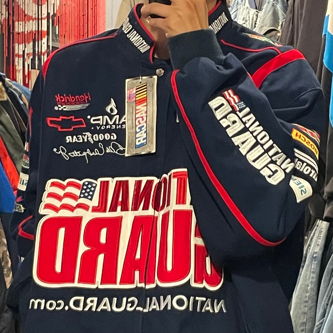 [IM] NATIONAL GUARD 내셔널 가드 네이비 코튼 상품이미지7