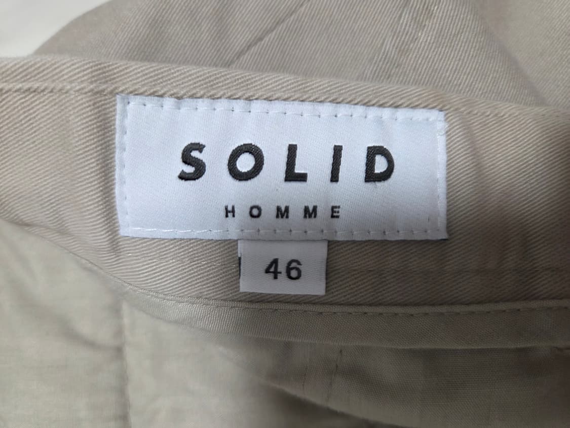 솔리드옴므 베이지 슬랙스 상품이미지8