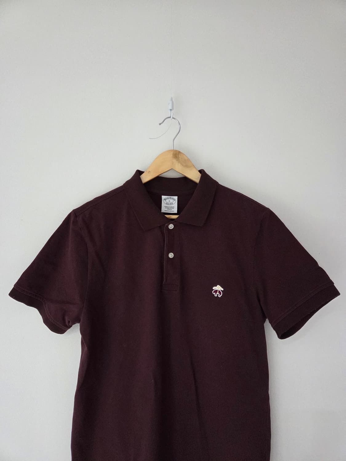 브룩스브라더스 와인 반팔카라티(100사이즈) 상품이미지1