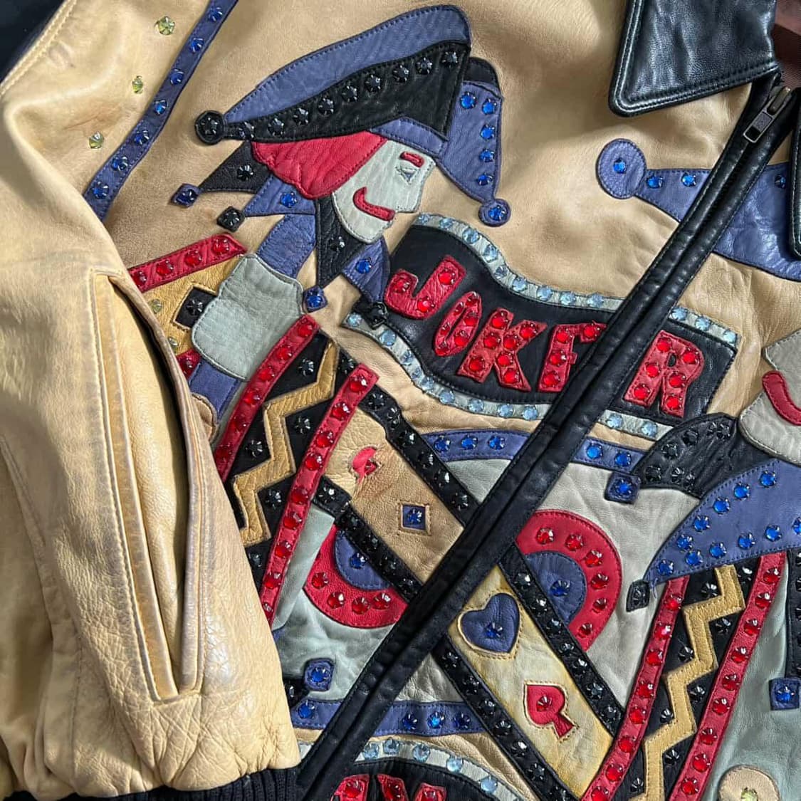 펠레펠레 조커 가죽자켓 상품이미지6