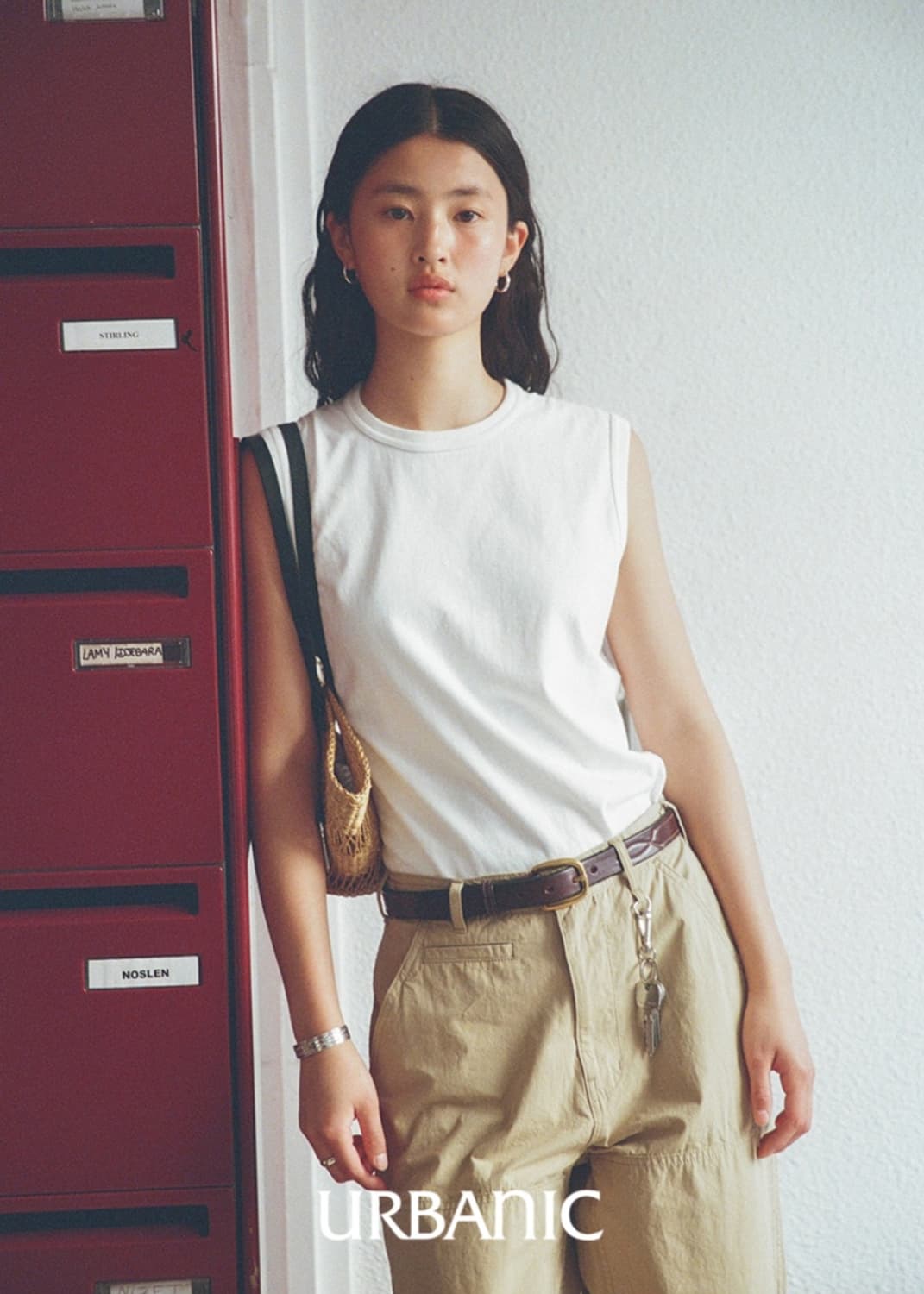 Tory Leather/Stitched Pattern Belt/32 상품이미지6