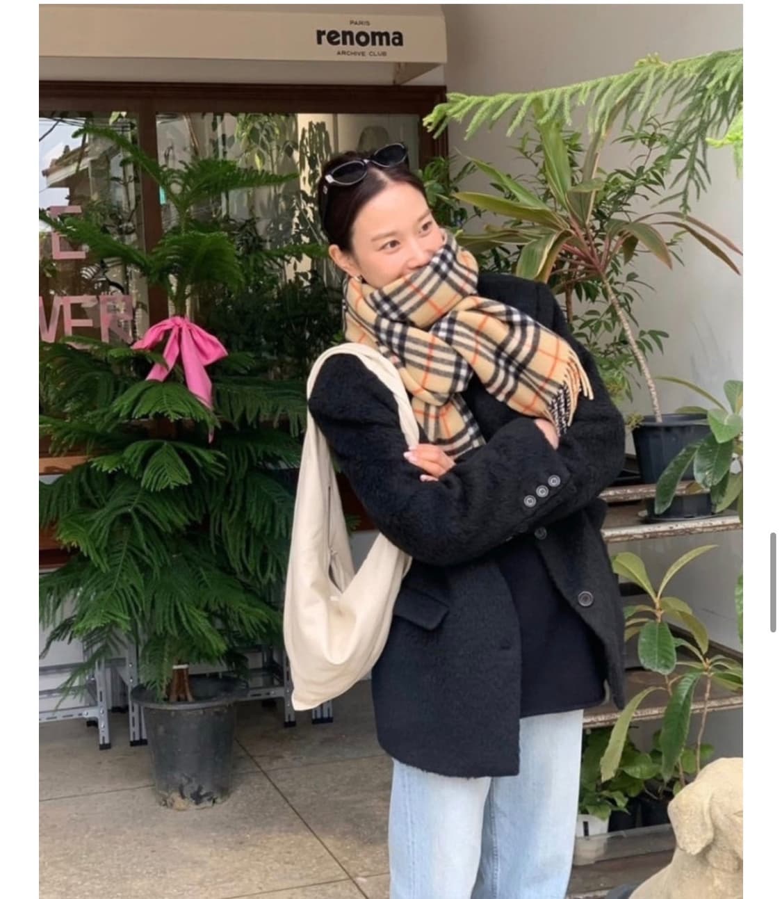 [새상품] 르메르 스카프백 오프화이트 숄더백 선물가능 상품이미지2