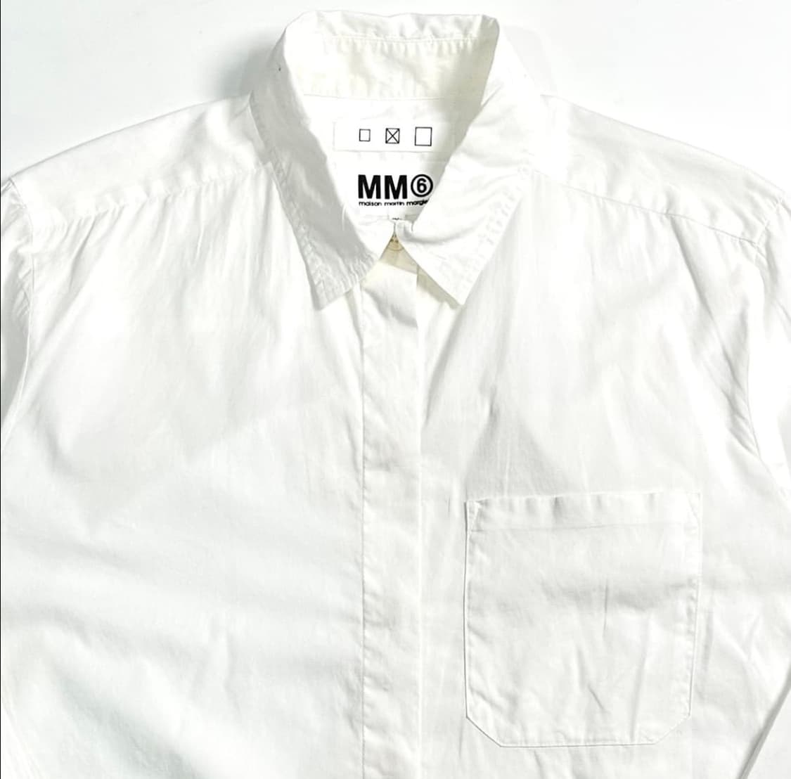 마르지엘라 MM6 화이트 셔츠 (on.120) 상품이미지1