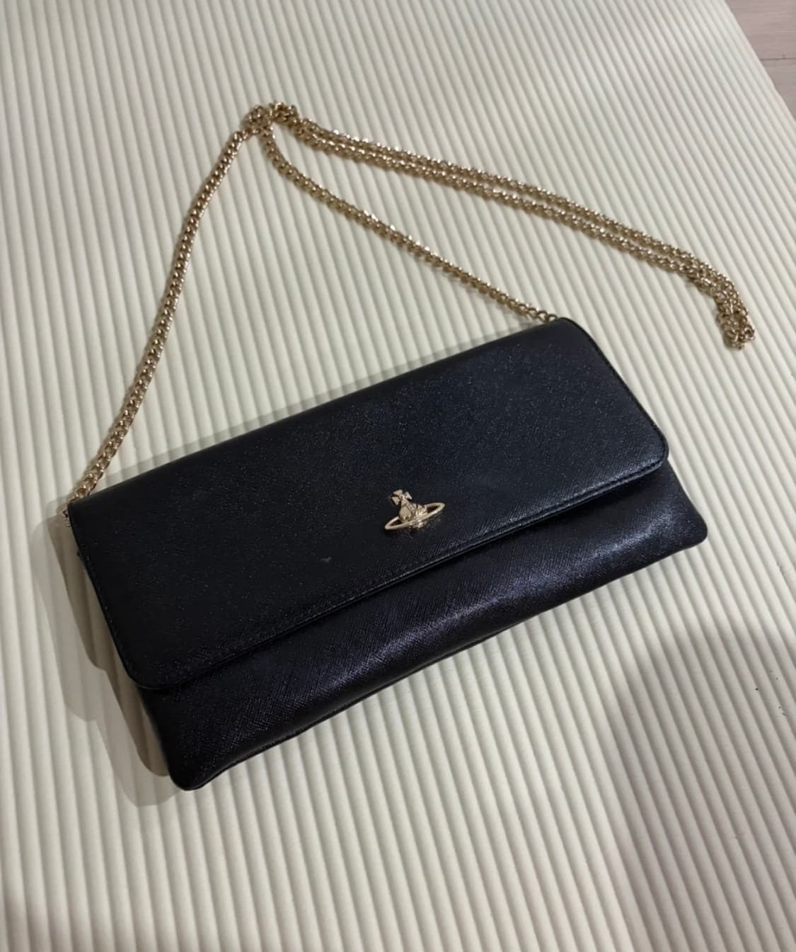 (오늘만 9만원) 정품 비비안웨스트우드 블랙 체인백  상품이미지2