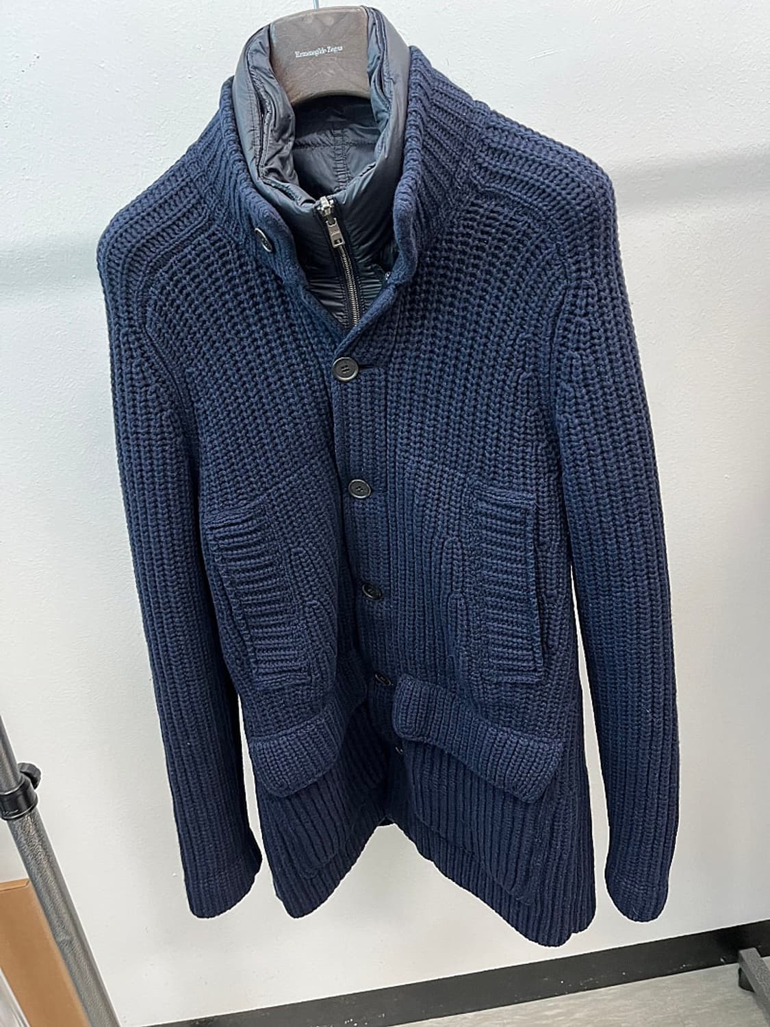 100) 에르노 와플 롱니트  상품이미지1