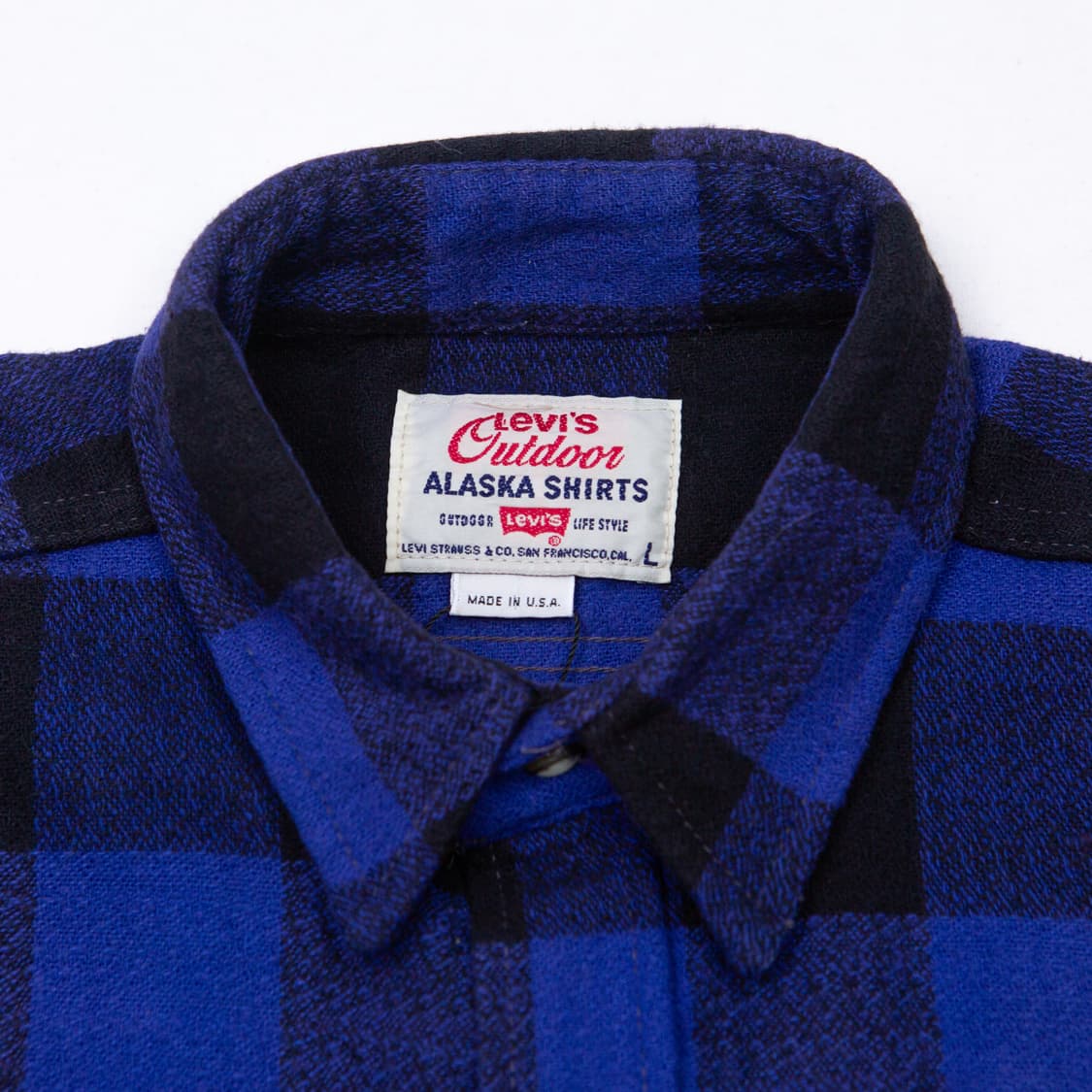 90s 리바이스 아웃도어 알래스카 셔츠 [Made in USA] 상품이미지5