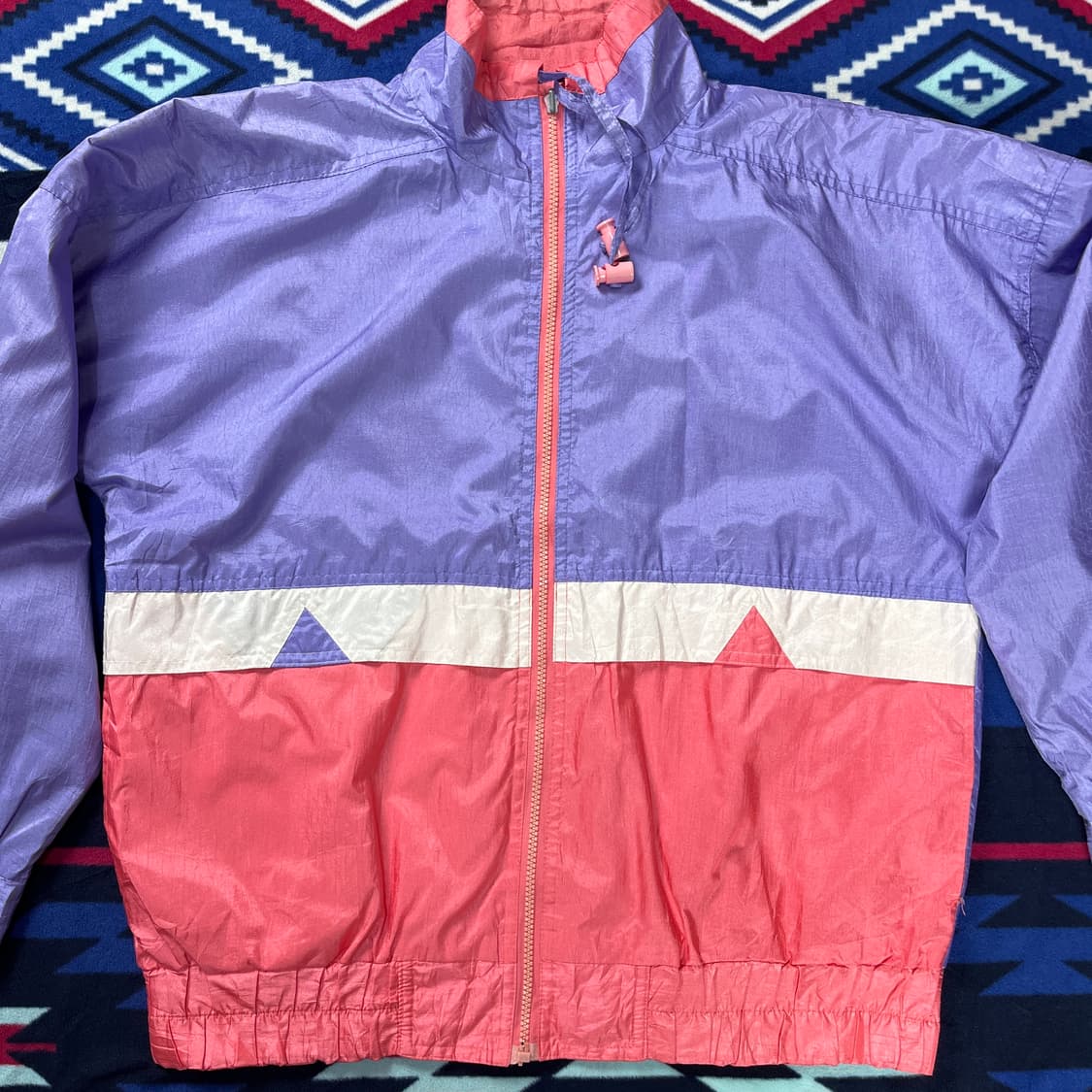 빈티지(made  hong kong) 리버시블 자켓 (공용) 상품이미지2
