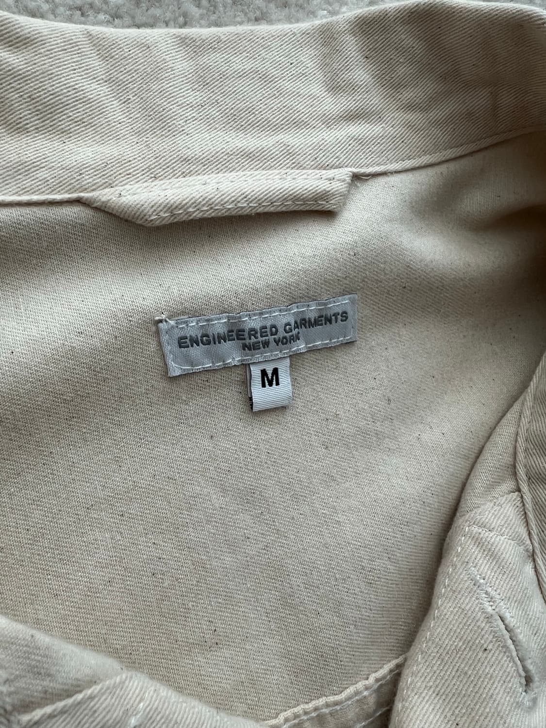 엔지니어드 가먼츠 에크루 신치백 데님 자켓 상품이미지3