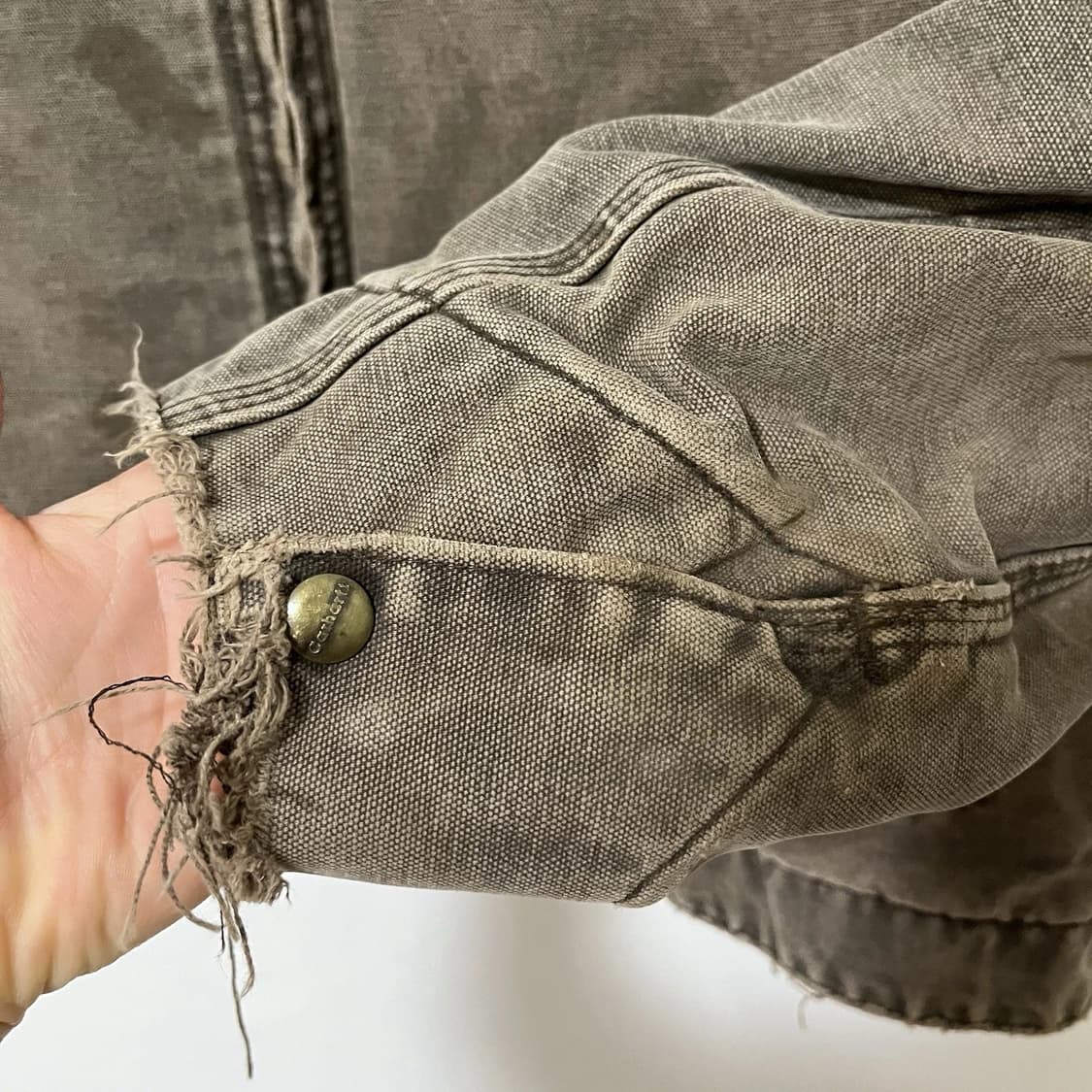 칼하트 J97 빈티지 디트로이트 자켓 체스트넛 상품이미지5