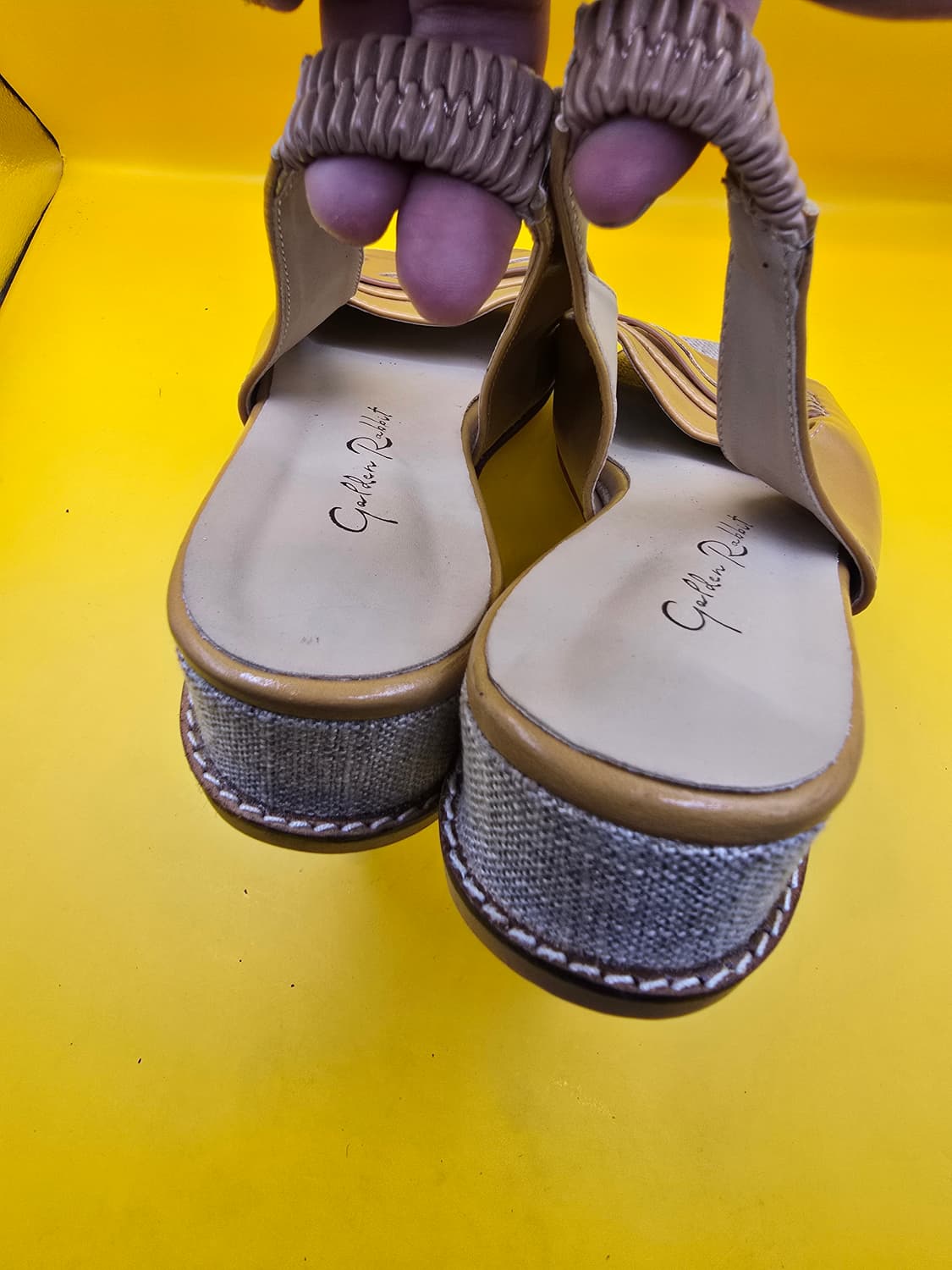 골든래빗 가죽 슬링백 샌들 245 상품이미지6