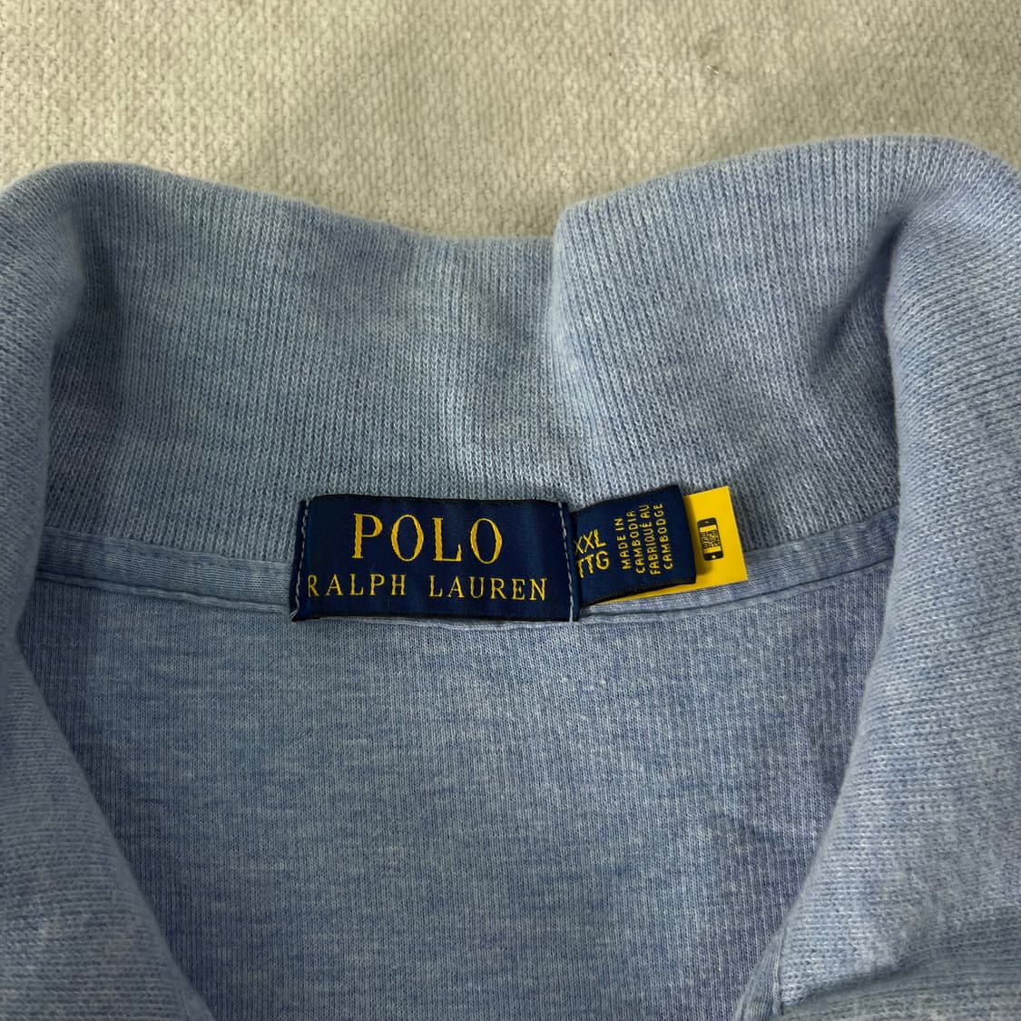 110 폴로랄프로렌 신형라벨 반집업 니트 상품이미지4