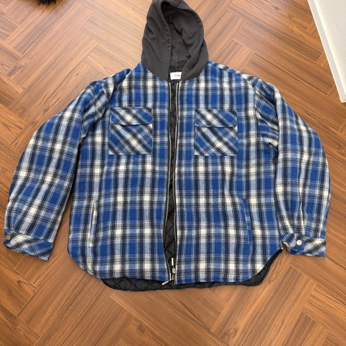 Rhude 퀄팅 플란넬 자켓 flannel jacket 상품이미지2