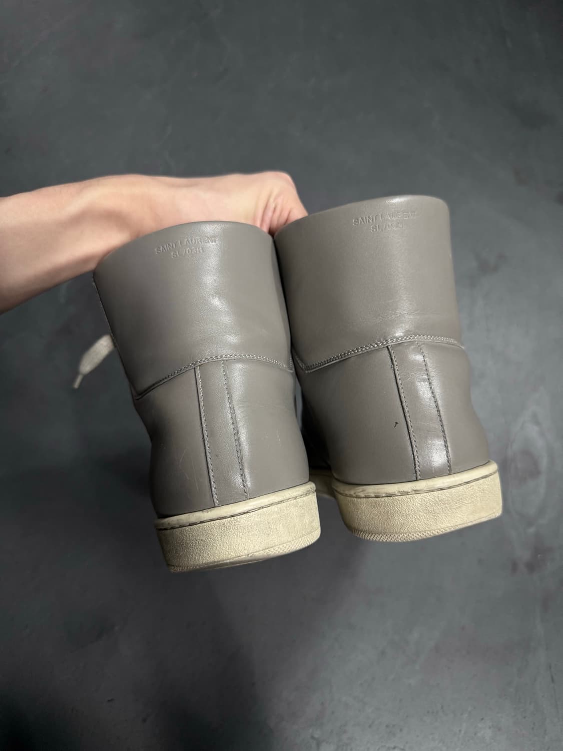 Saint Laurent 2013 SL03 Hightop Sneakers 상품이미지9