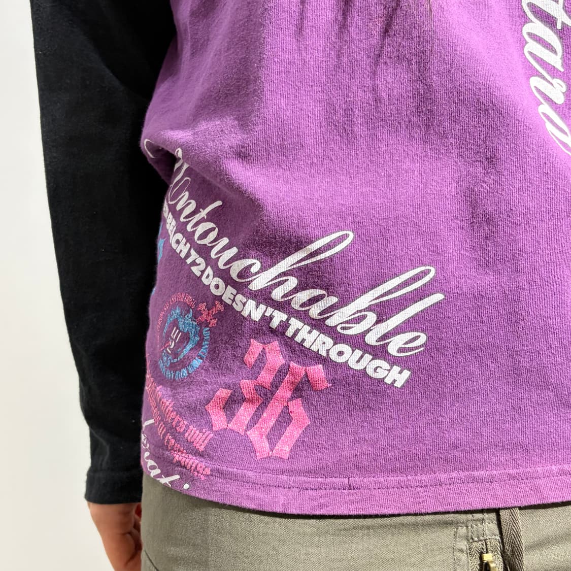 Y2k 프린팅 긴팔티셔츠 상품이미지3