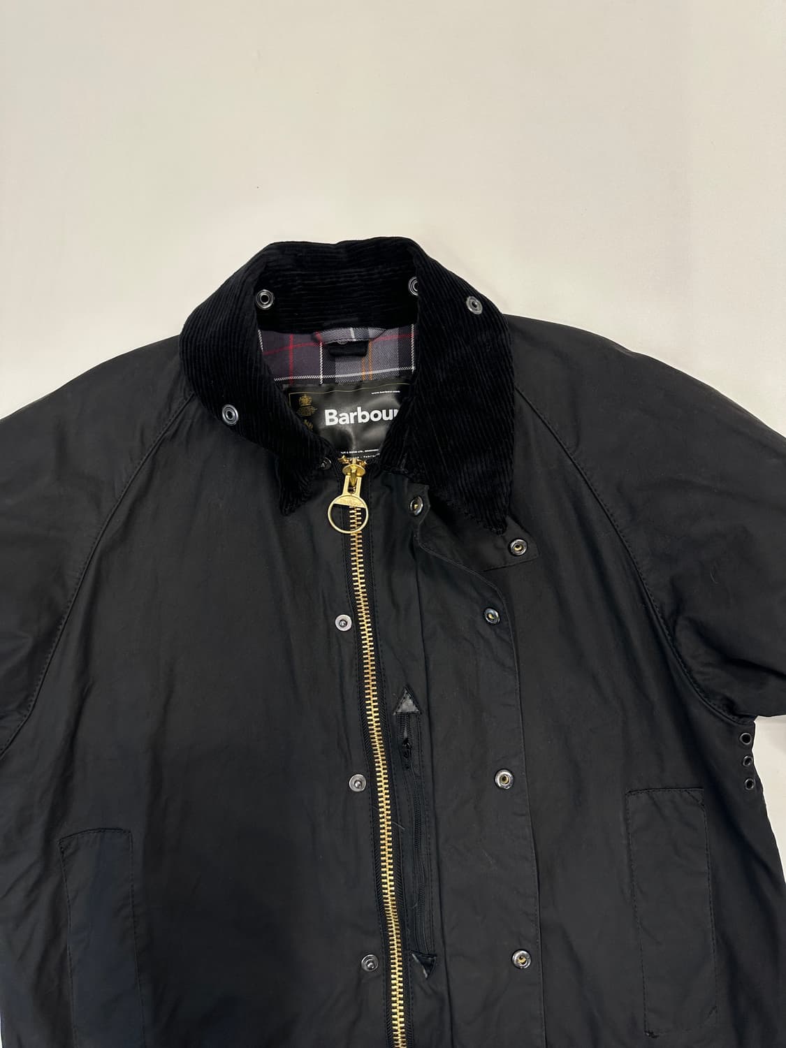 Barbour 바버 뷰포트 왁스자켓 (38/여성L) 블랙 상품이미지3