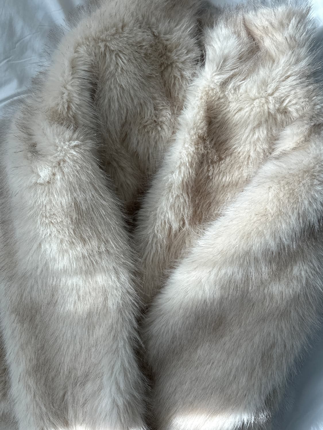 오피쉬 퍼자켓 베이지 상품이미지2