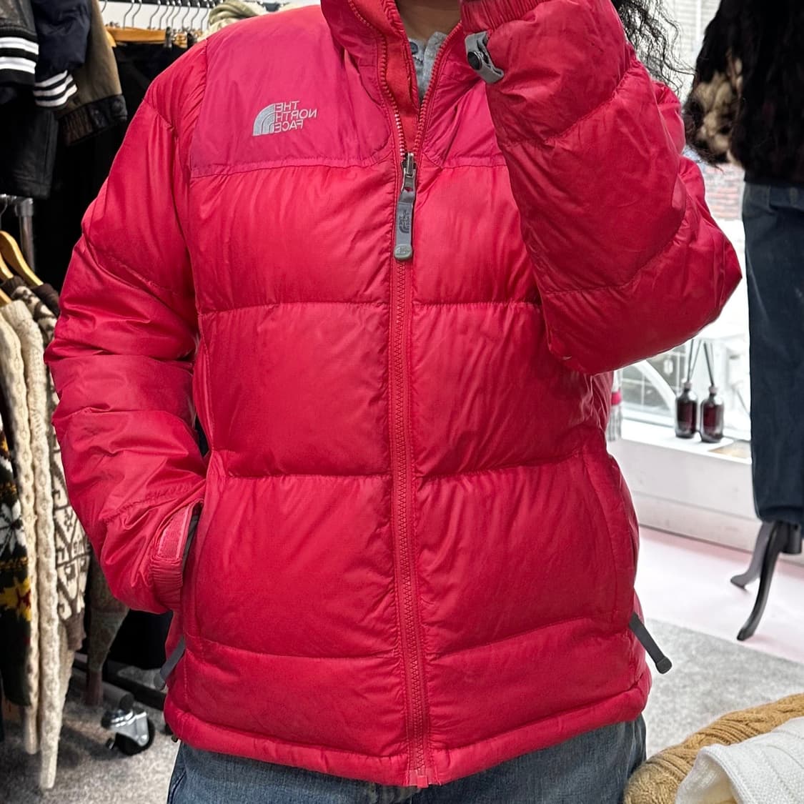 노스페이스 700 눕시 다운 패딩M 상품이미지9