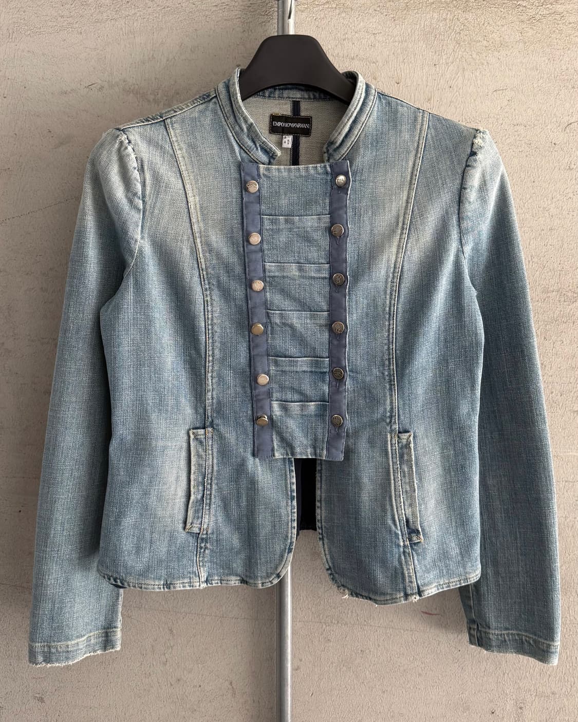 EMPORIO ARMANI Napoleon Denim Jacket 상품이미지1