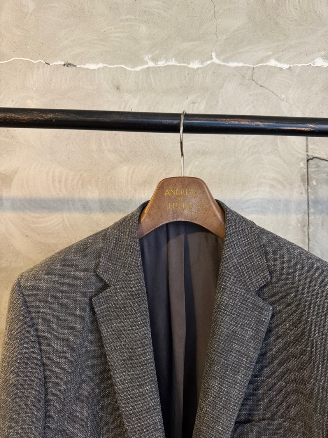 휴고보스 블랙라벨 썸머 트위드 자켓 100 상품이미지3