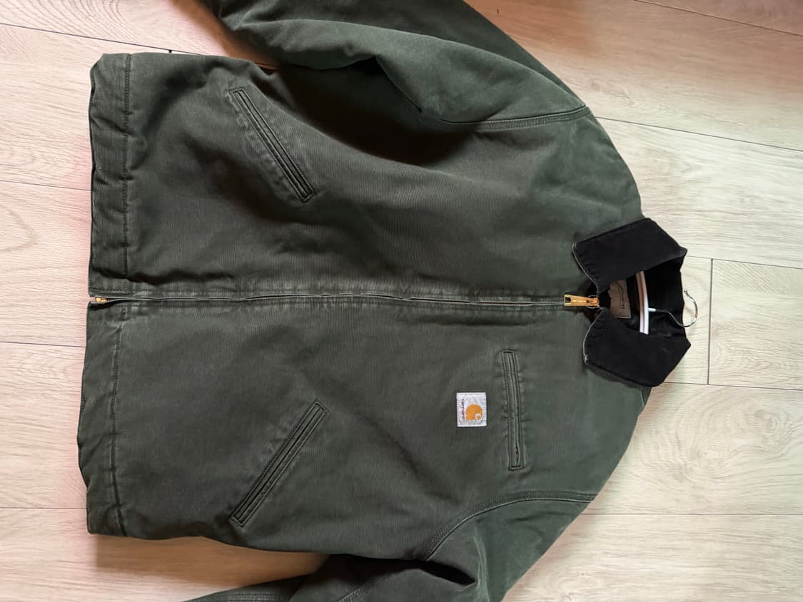 [교환] 칼하트 디트로이트 자켓 올리브 M > S 상품이미지1