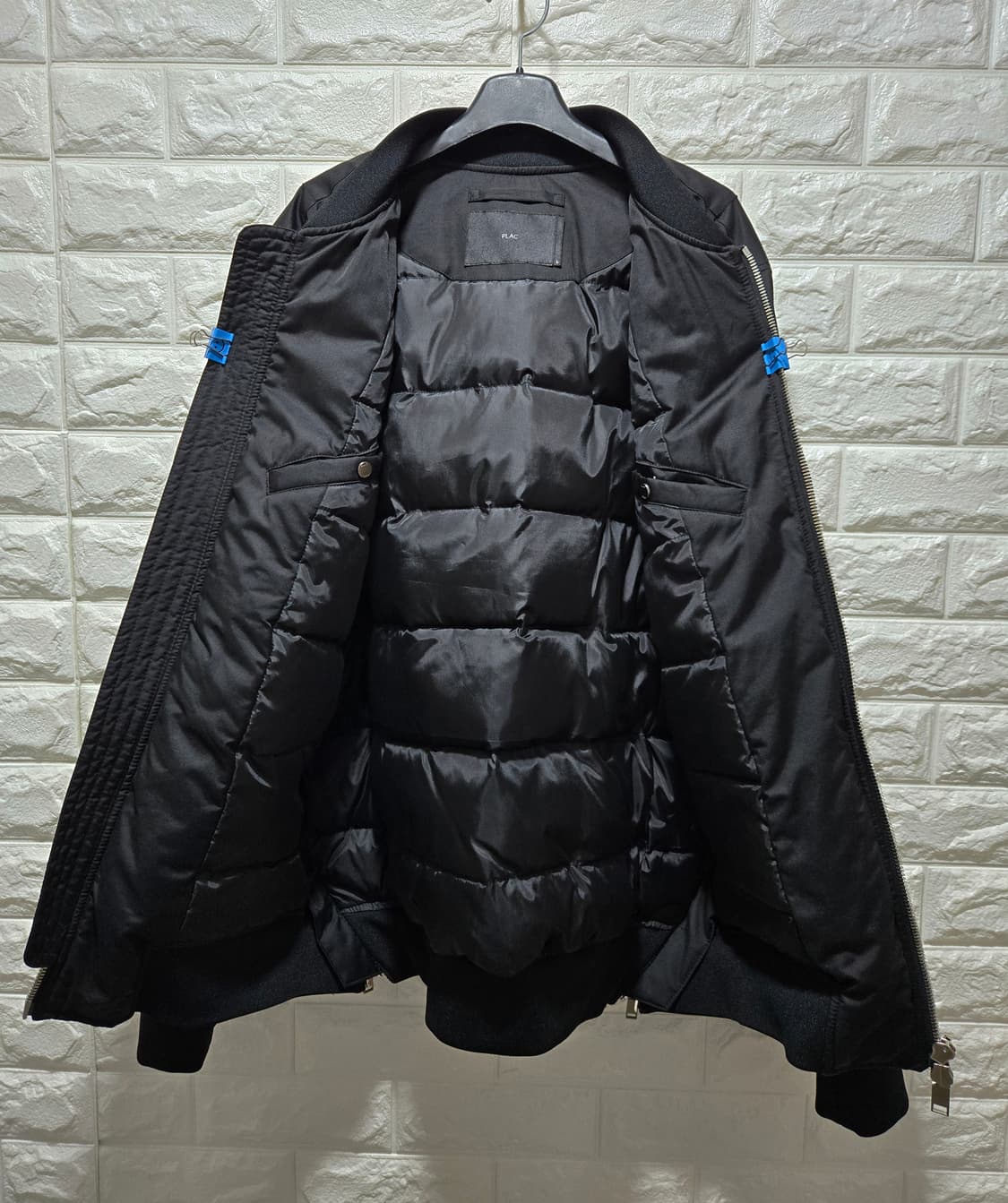 플랙 패딩 블루종 봄버 항공점퍼 L 상품이미지2