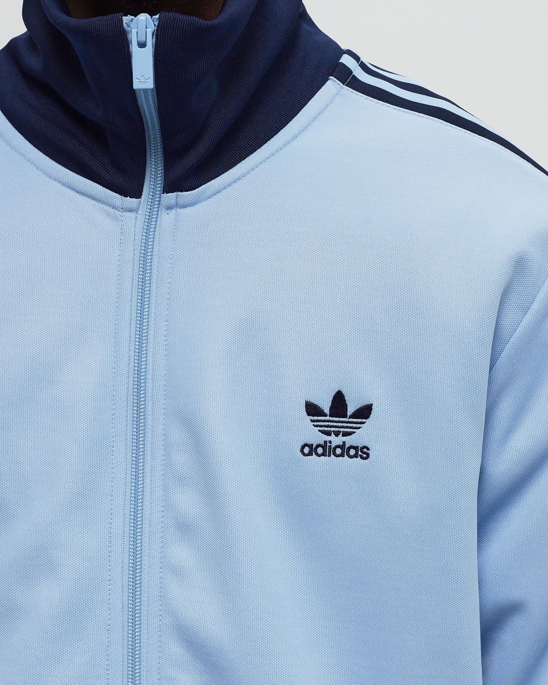 아디다스 클래식 베켄바우어 트랙탑 클리어 스카이 나이트 져지 상품이미지3