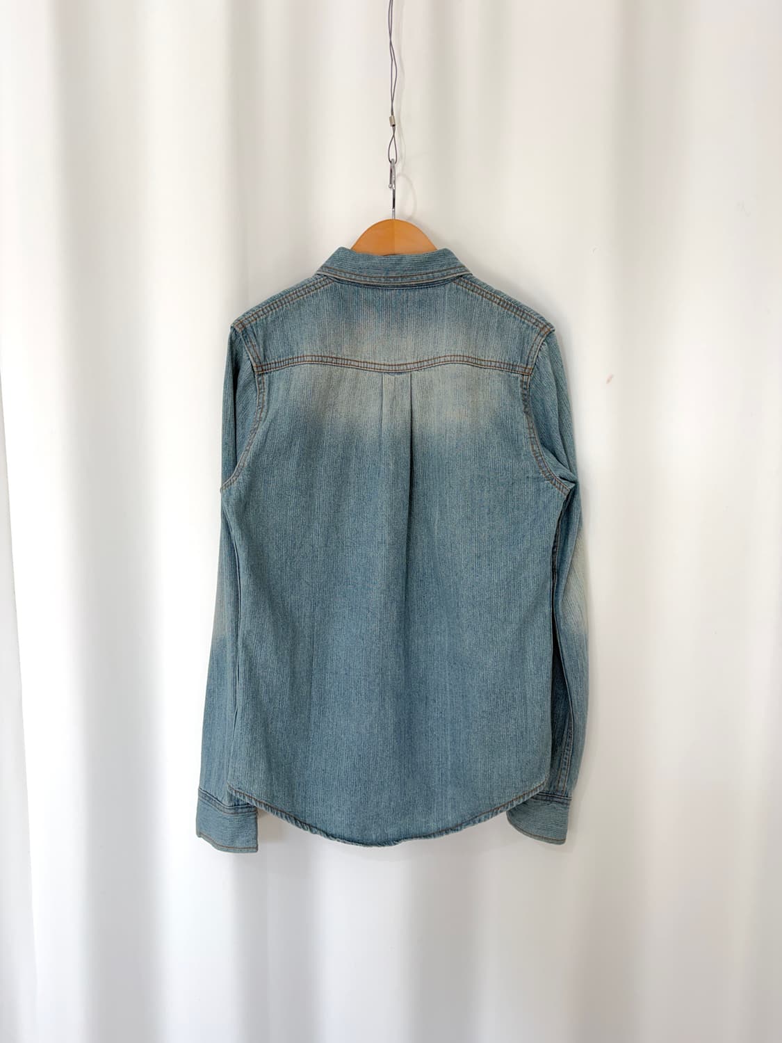 GENNARO denim western shirt  상품이미지4