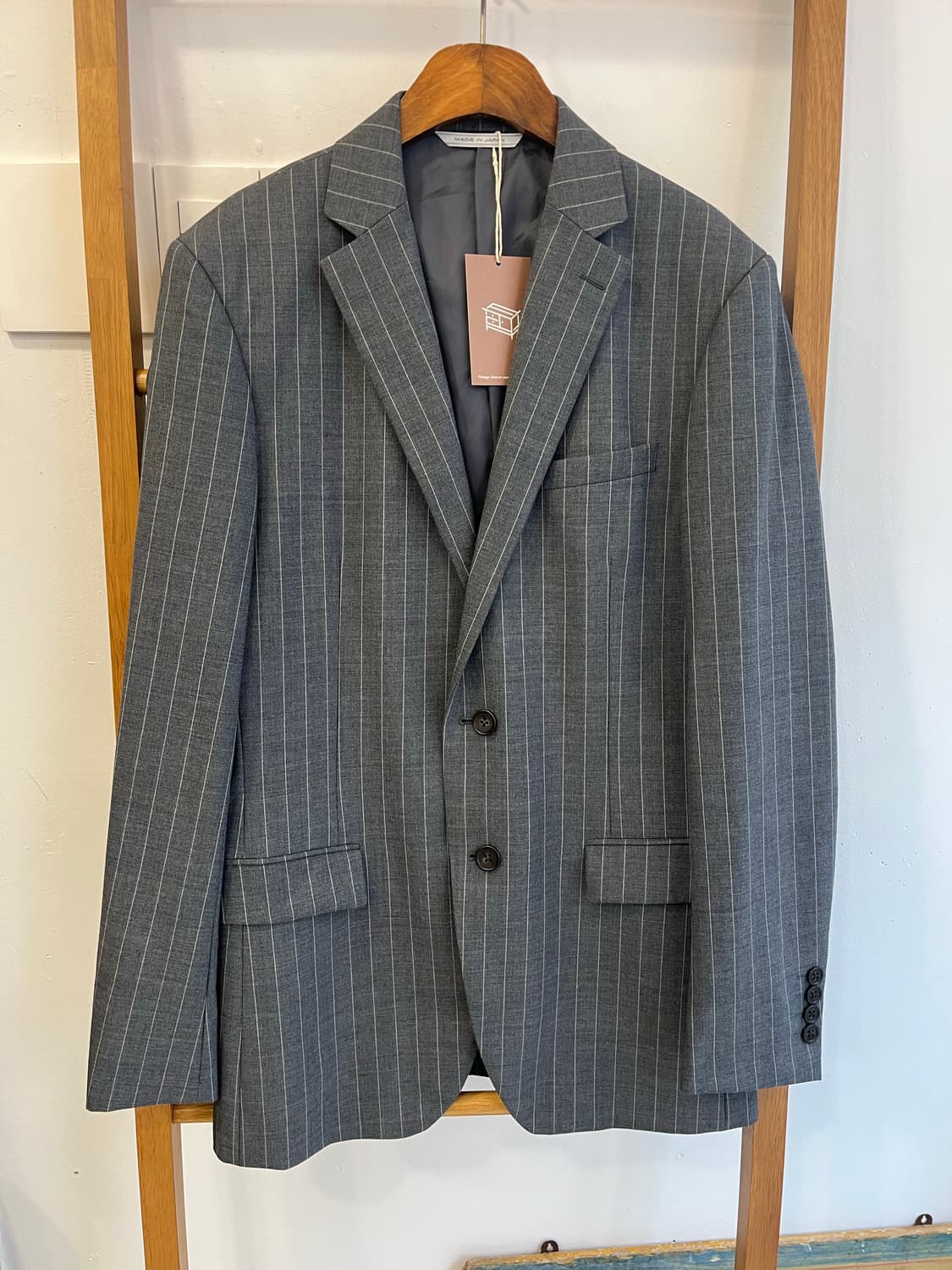 [D'URBAN] 메이드 인 재팬 프리미엄 울 블레이저 상품이미지1