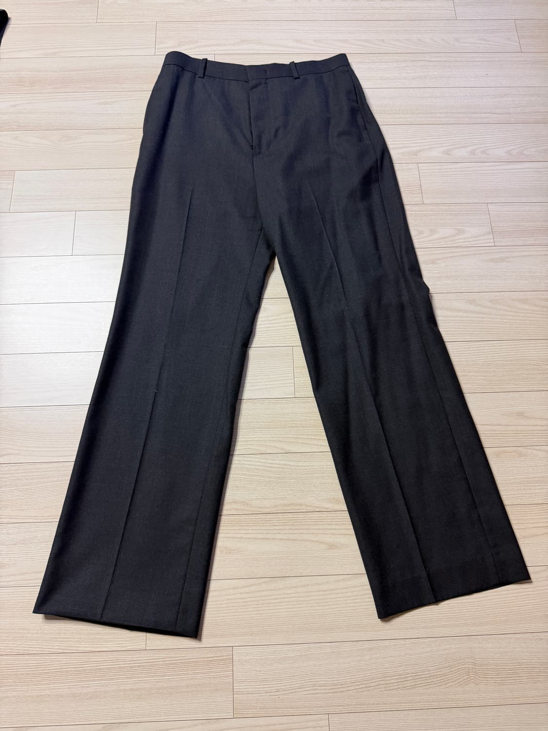 벨리에 B A 52 스트레이트 핏 팬츠  차콜 그레이 30 상품이미지2