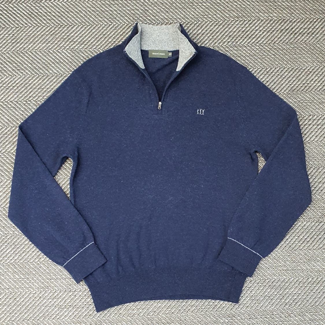 핸리코튼 얇은 긴소매 니트 남자105 상품이미지1