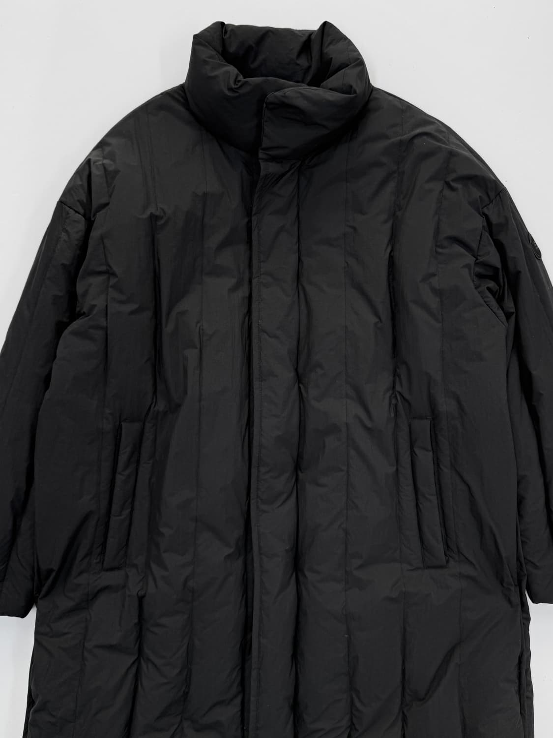 코오롱 블랙 덕다운 롱패딩 상품이미지1