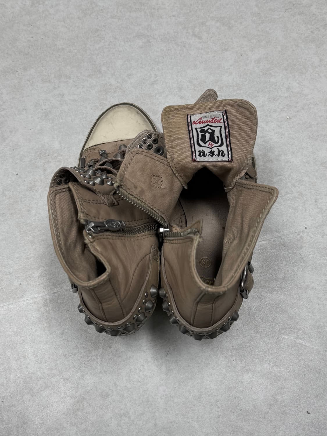 Ash 스터드 버클 웨지 스니커즈 상품이미지2