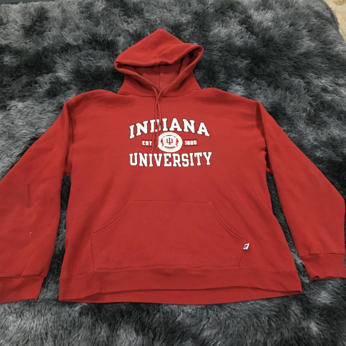 투티/A7 russell athletic indiana 후드티 레드L 상품이미지1