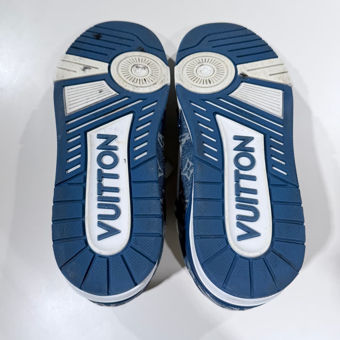 (A/9) / 루이비통 LV 트레이너 데님 스니커즈 상품이미지6