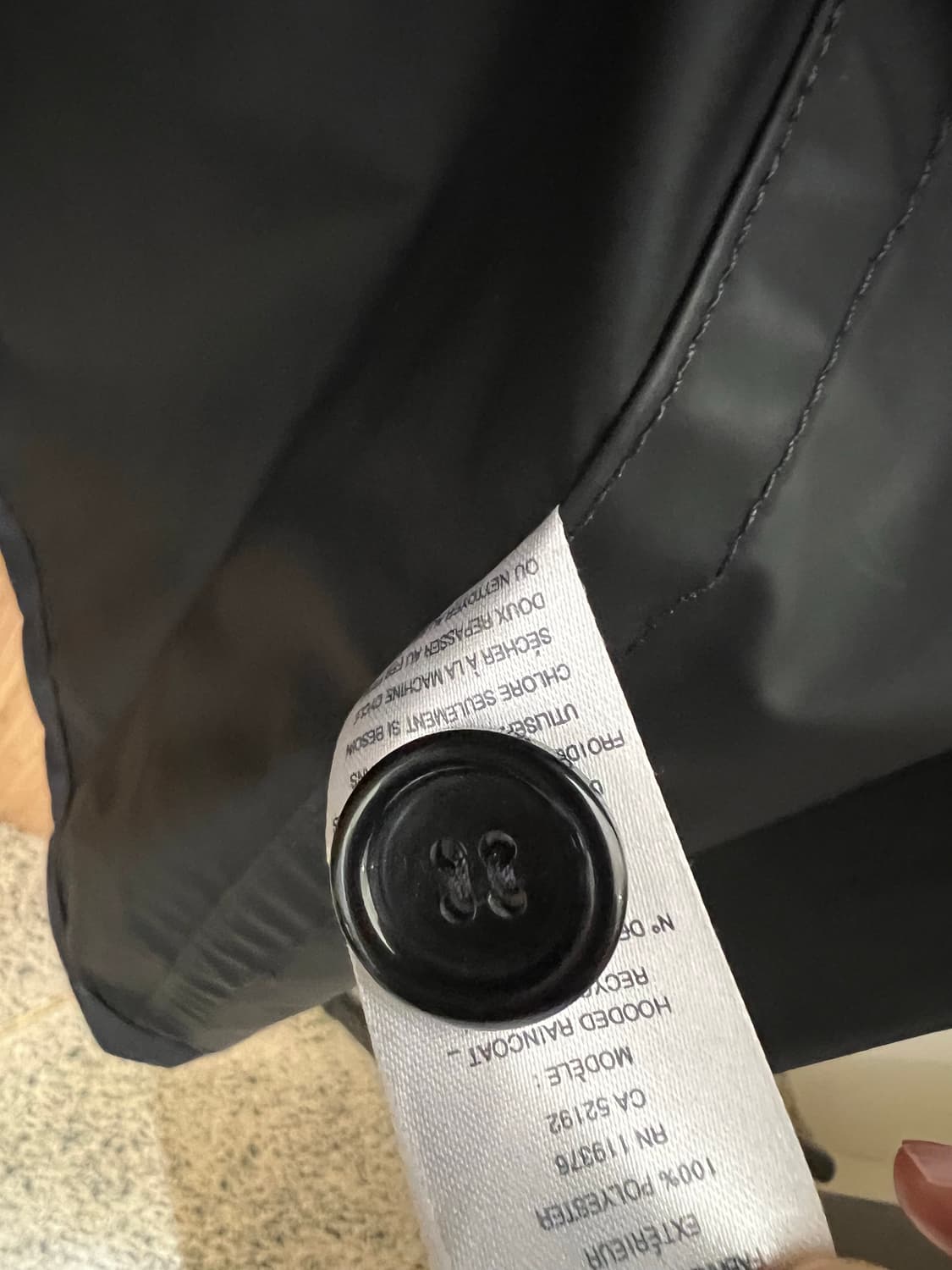 헬무트랭 레인코트 L 사이즈 판매 상품이미지8