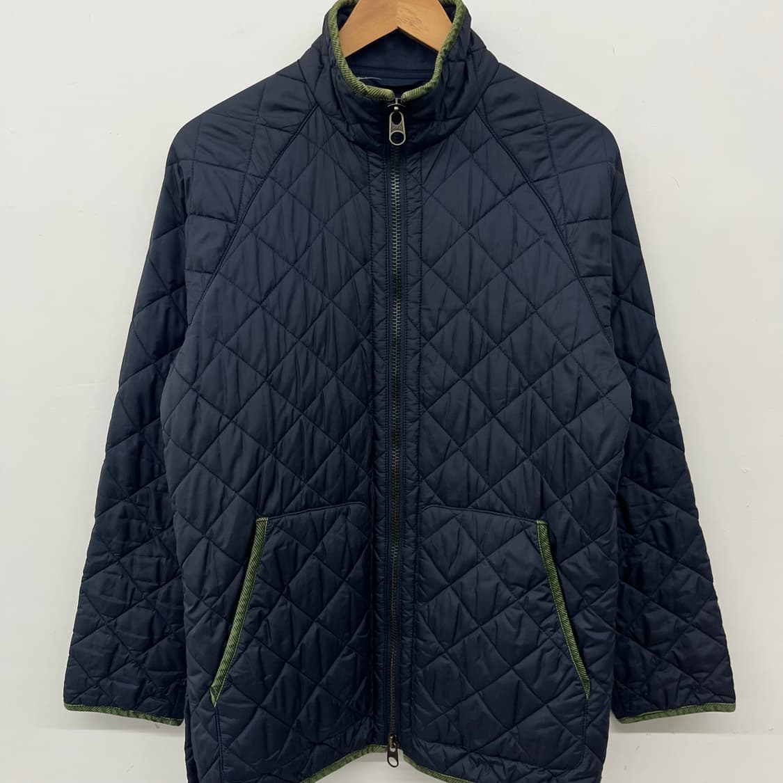폴로 랄프로렌 네이비 퀼팅 자켓 남M 상품이미지2