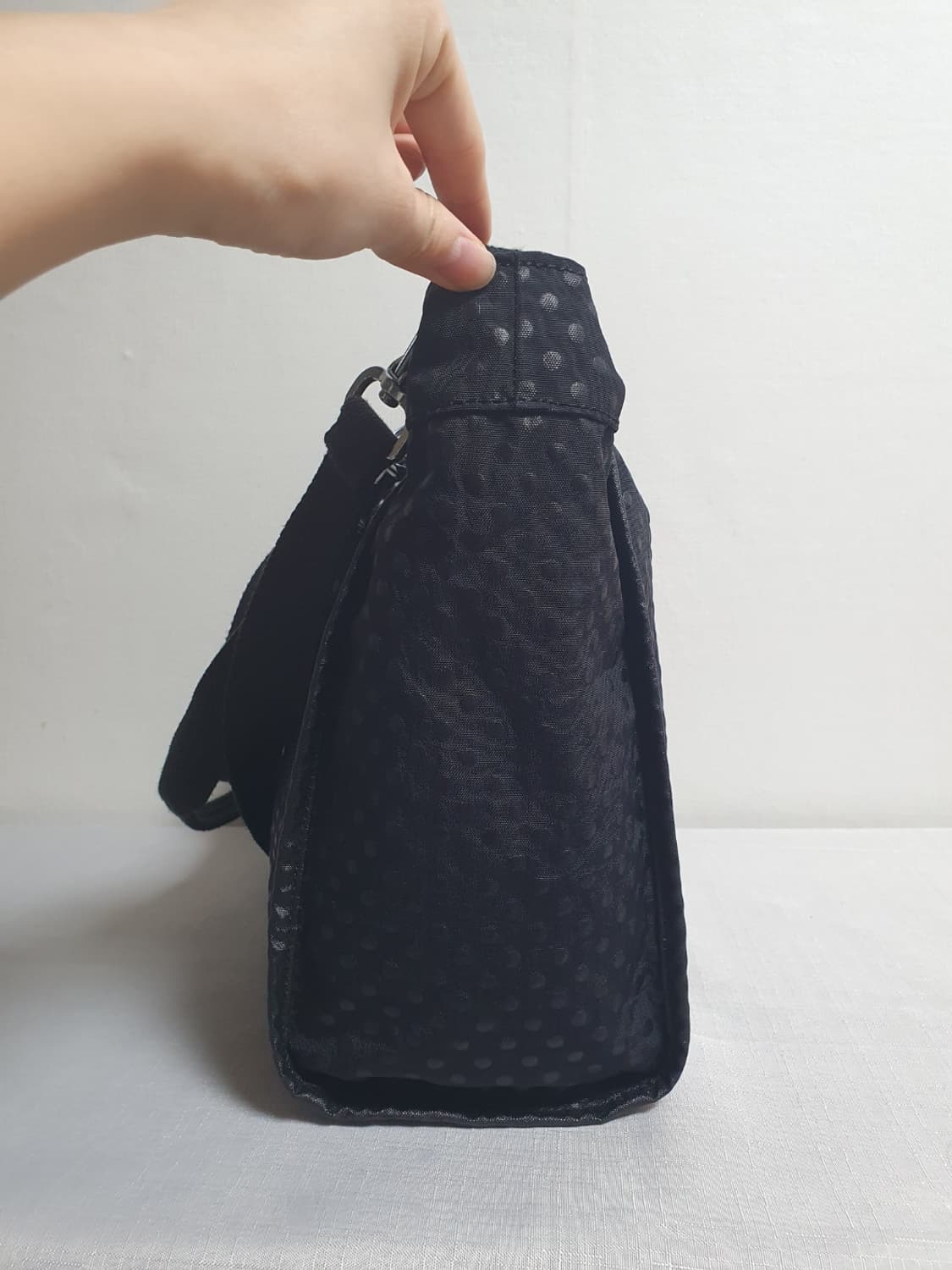 키플링 도트 토트백 2WAY 숄더백 블랙 상품이미지4