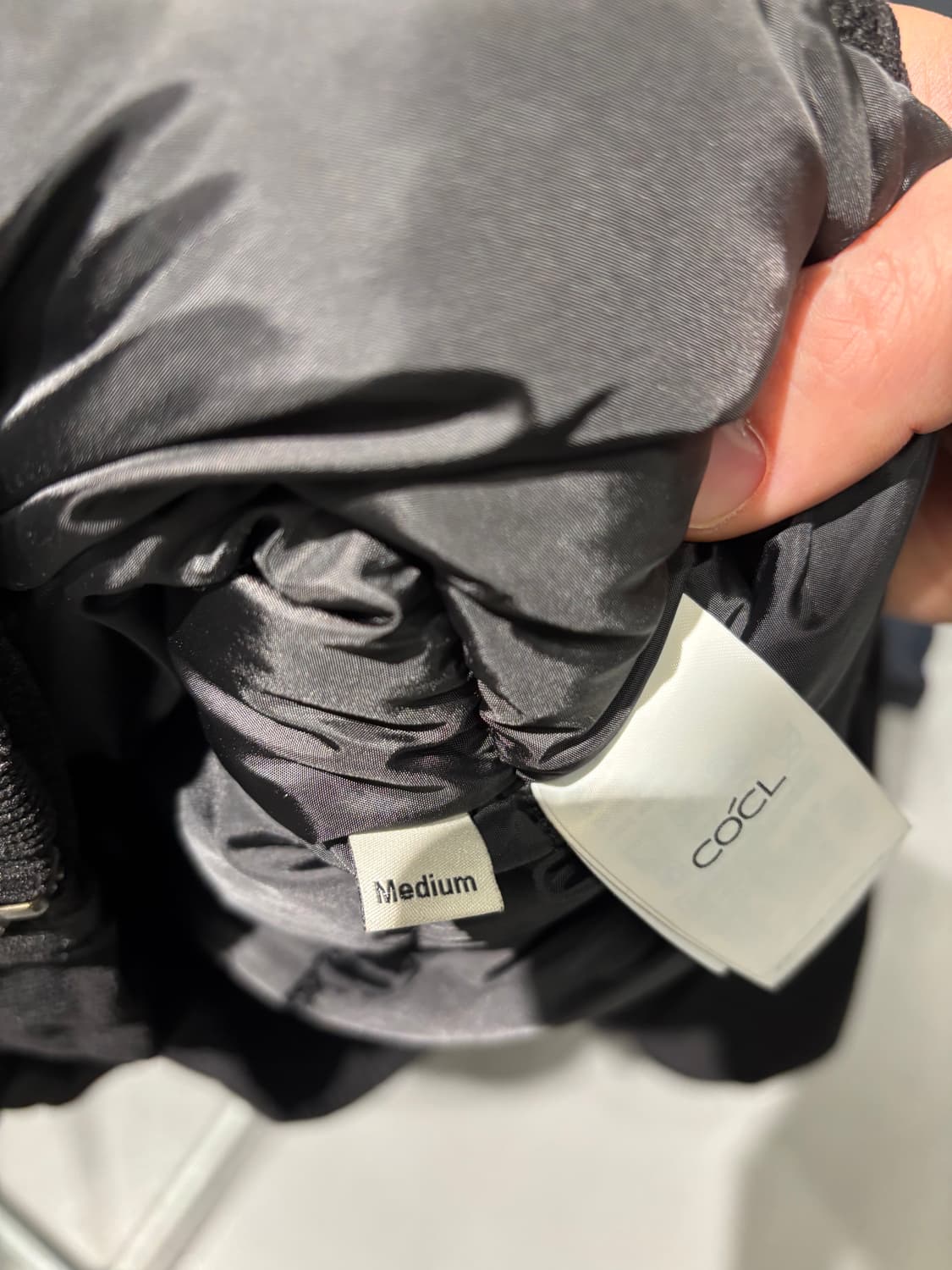 커스텀어클락 오버핏 패딩 자켓   상품이미지10