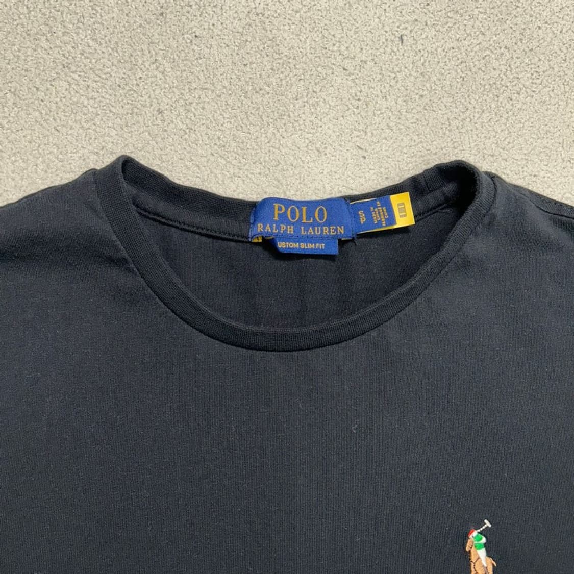 RALPH LAUREN 여성용 블랙 반팔 S 상품이미지5