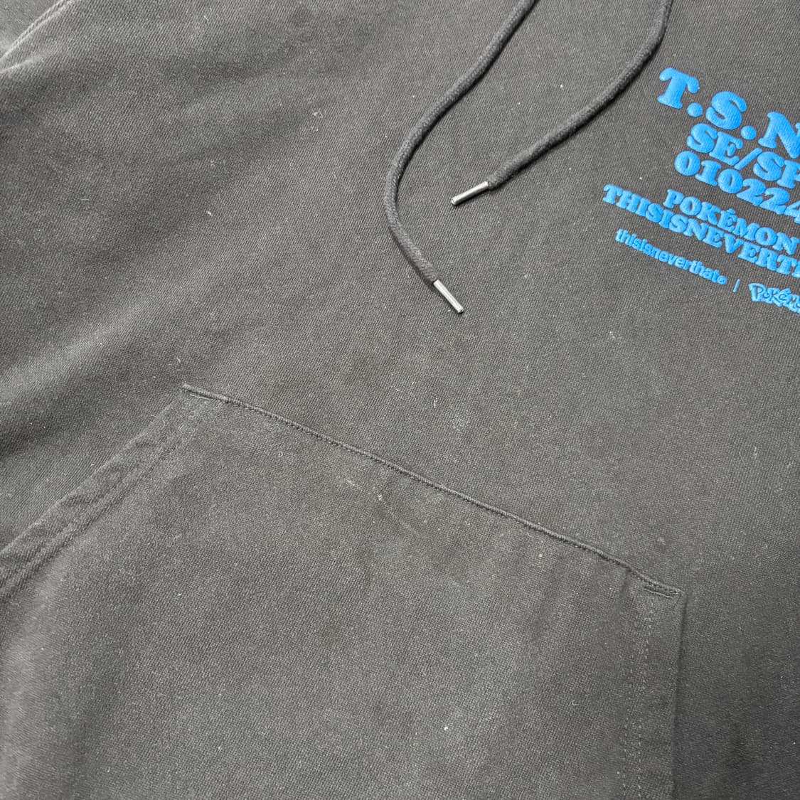 디스이즈네버댓 포켓몬 콜라보 리자몽 후드티 (M) 상품이미지7